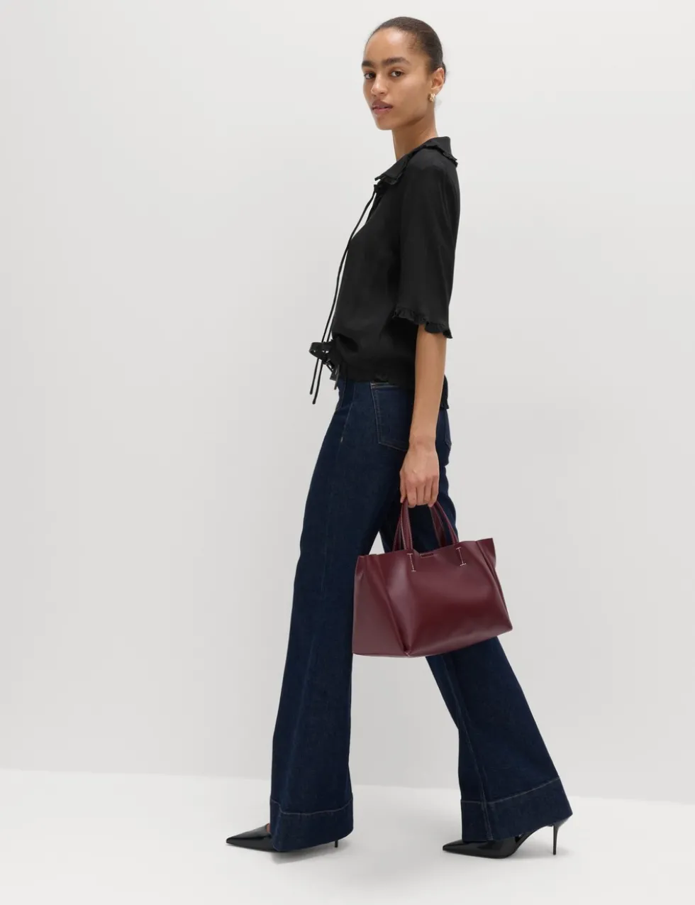 Frill Detail Top