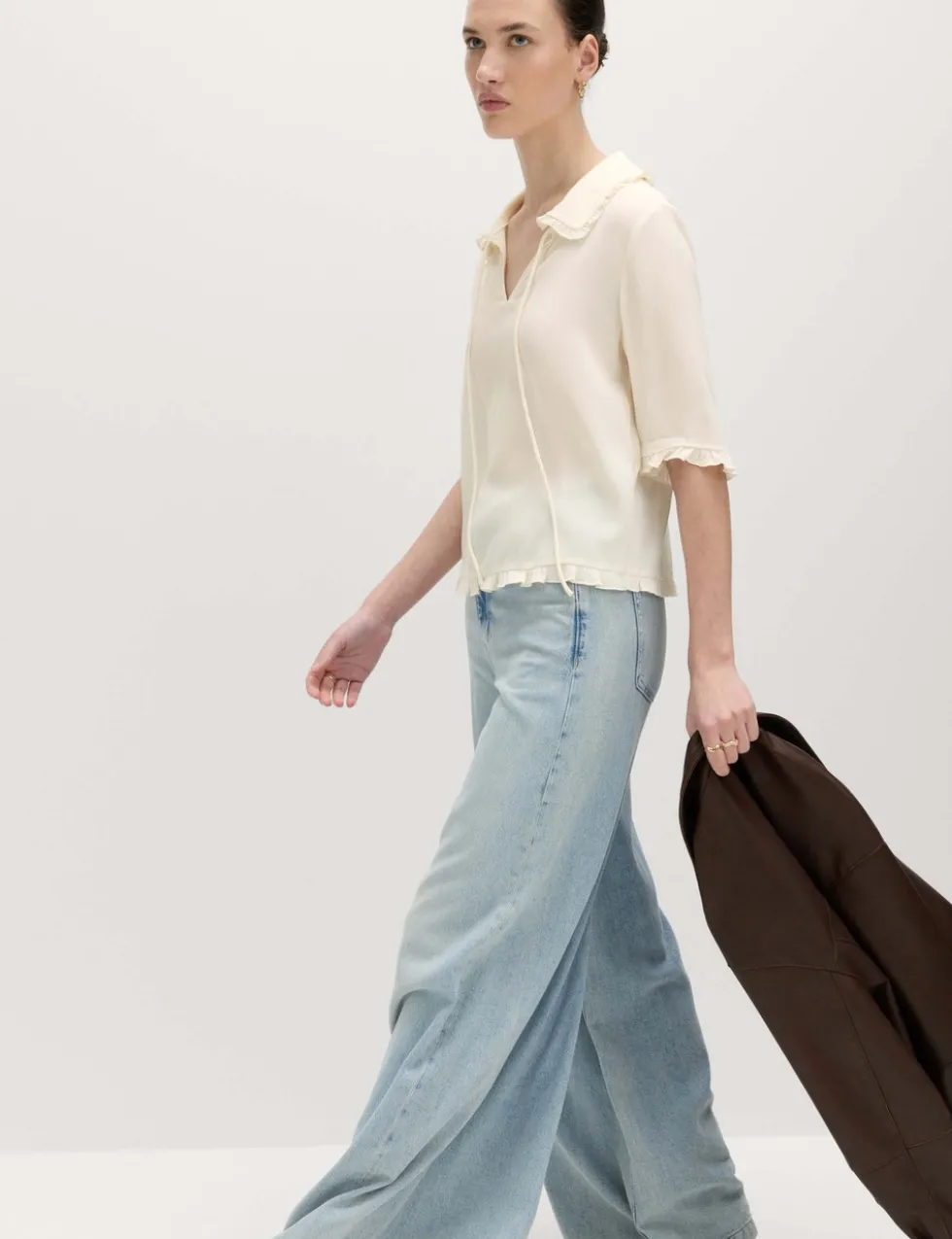 Frill Detail Top