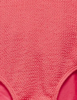 Frill Textured Swimsuit (7-14 Yrs)