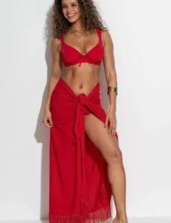 Fringe Trim Multiway Sarong