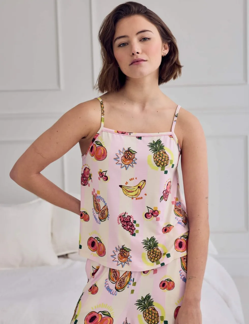 Fruit Print Pyjama Set
