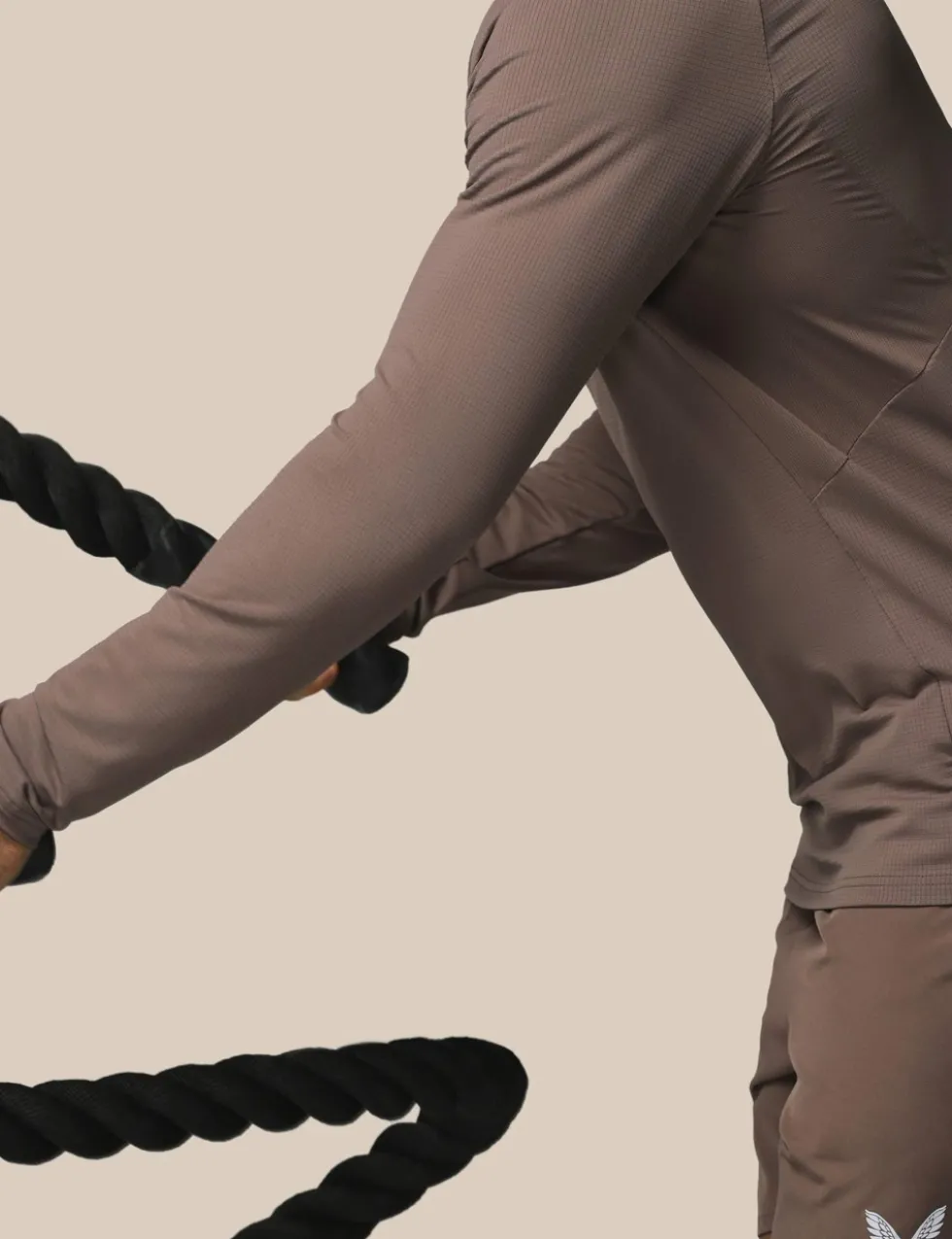 Funnel Neck Half Zip Training Top