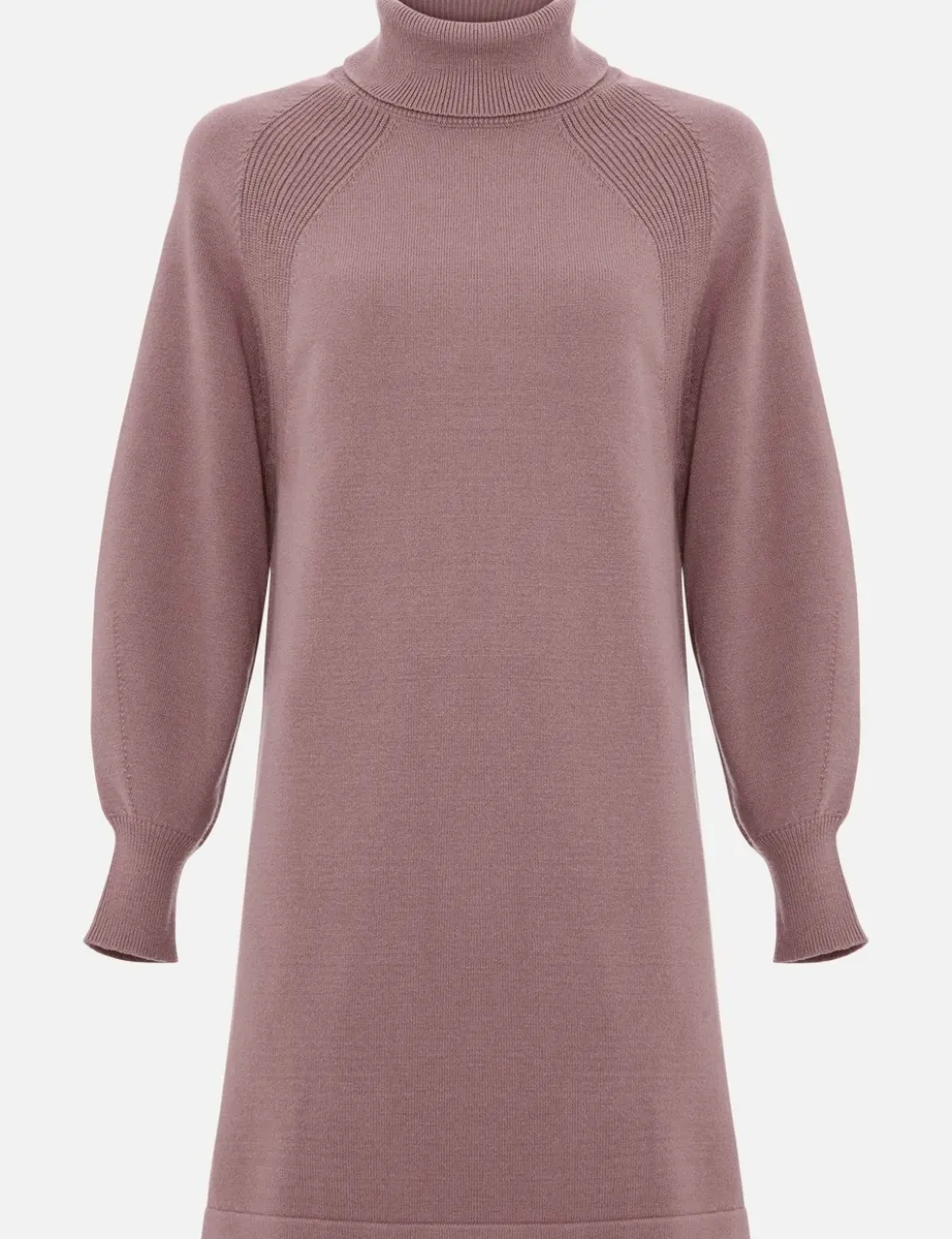 Funnel Neck Mini Jumper Dress