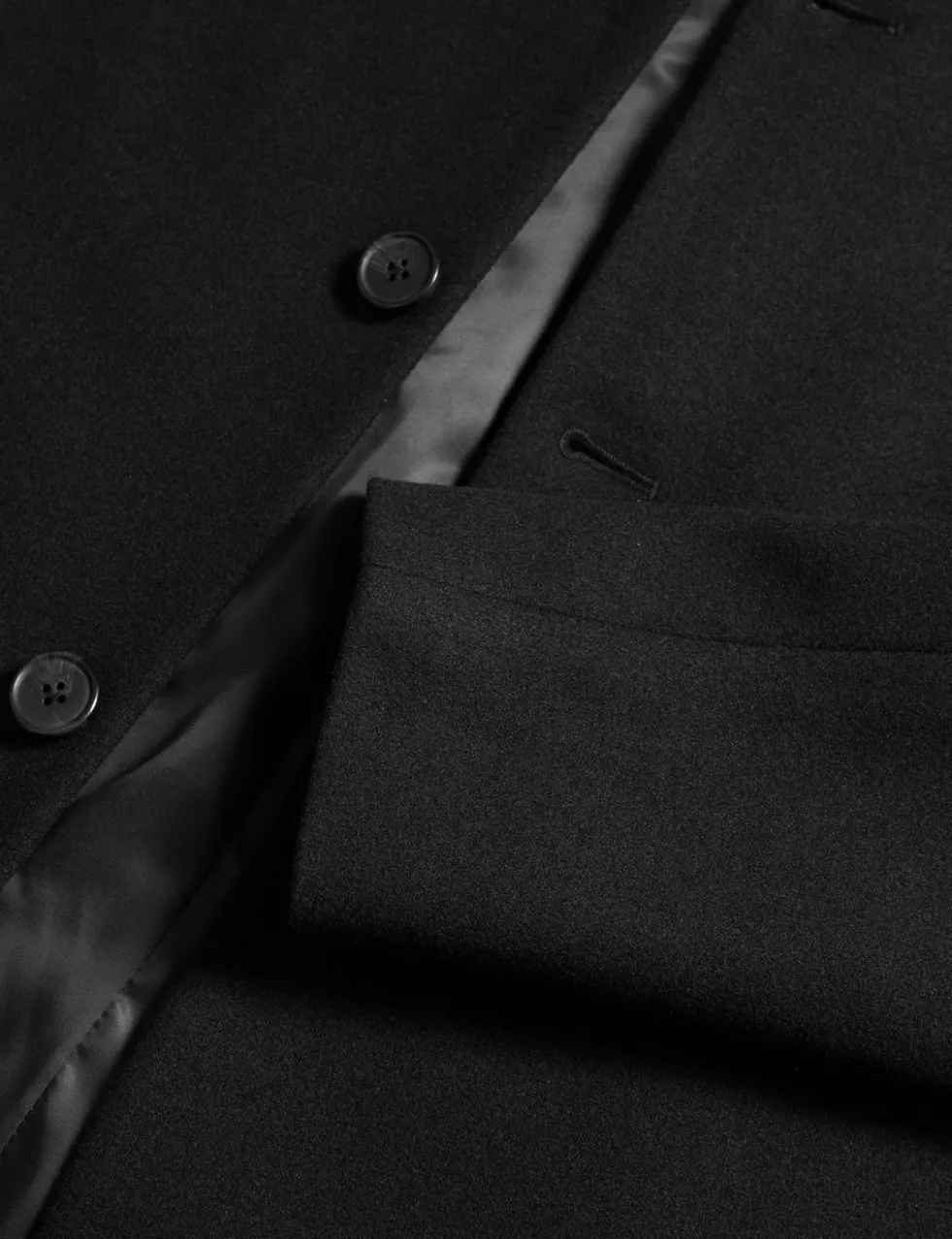 Funnel Neck Overcoat