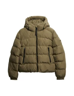 Funnel Neck Puffer Jacket