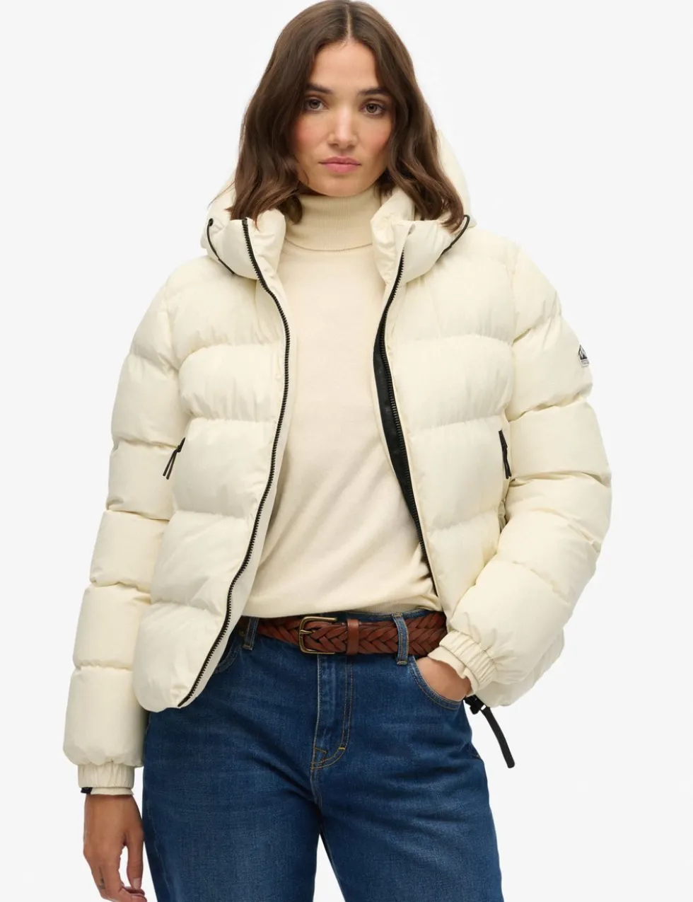 Funnel Neck Puffer Jacket