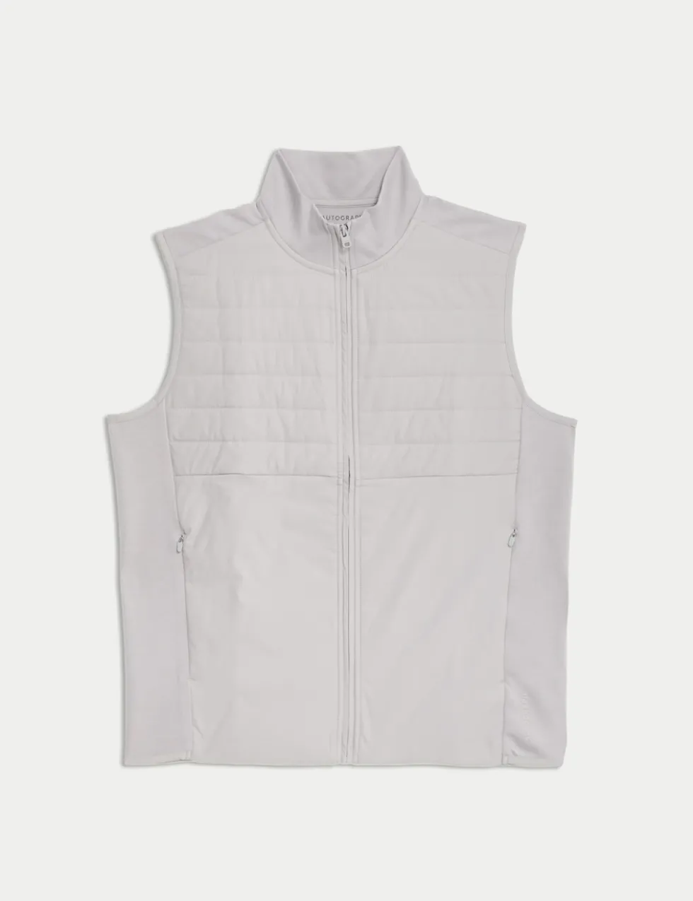 Funnel Neck Quilted Gilet