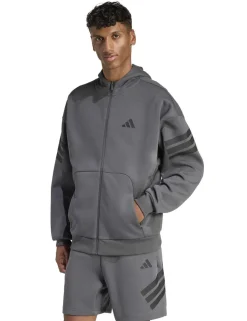 Future Icons Cotton Blend Zip Up Hoodie