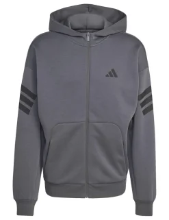 Future Icons Cotton Blend Zip Up Hoodie