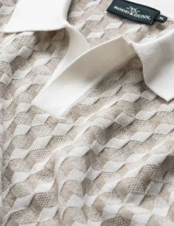 Galdfield Pure Cotton Knitted Polo Shirt