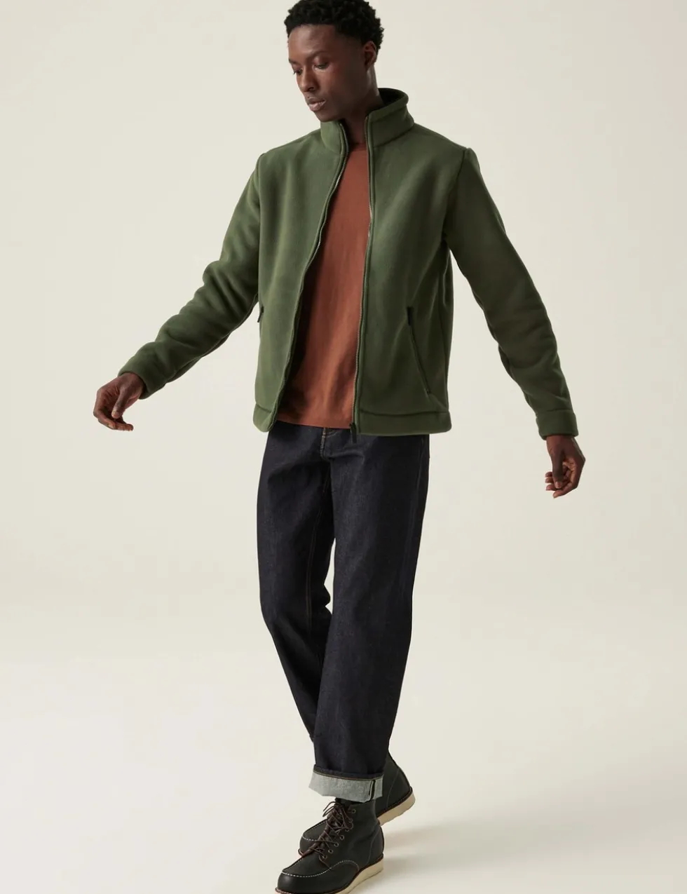 Garrian II Funnel Neck Zip Up Fleece