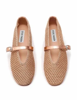 Gayla Buckle Woven Flat Pumps