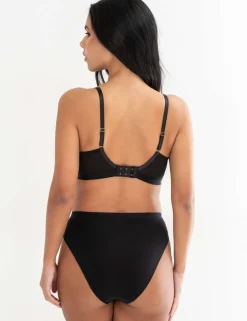 Geometric Mesh High Leg Knickers