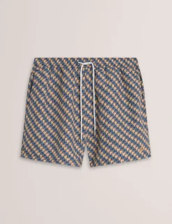 Geometric Print Swim Shorts