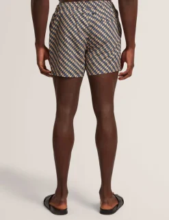 Geometric Print Swim Shorts