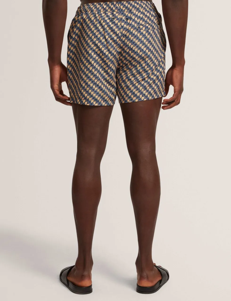 Geometric Print Swim Shorts