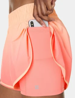 Get Set 2 in 1 High Waisted Sports Shorts