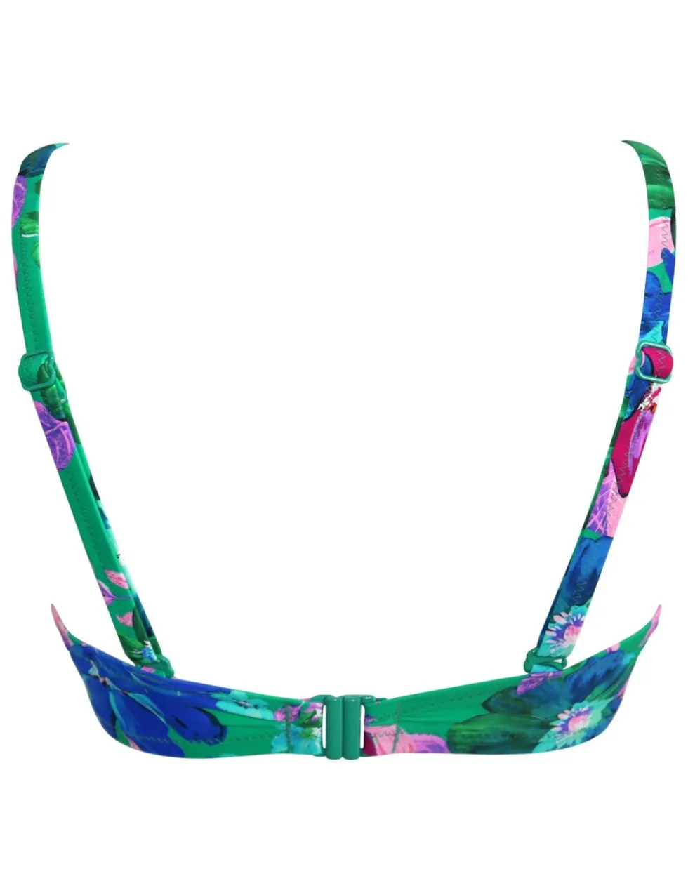 Getaway Padded Tie Convertible Bikini Top B-G