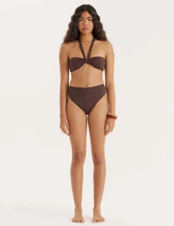 Gia High Waisted Bikini Bottoms