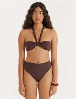 Gia High Waisted Bikini Bottoms