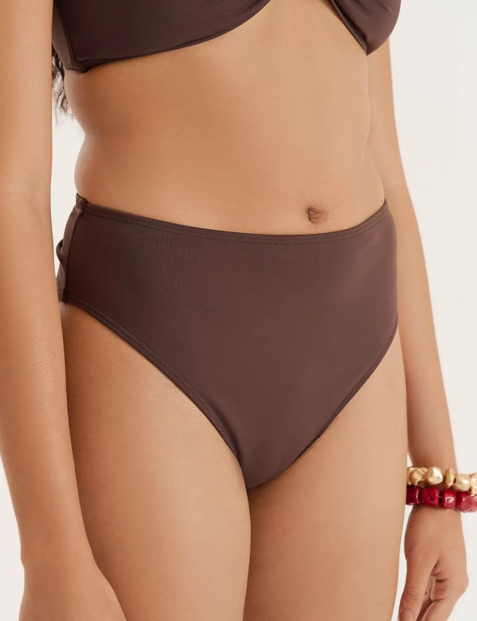 Gia High Waisted Bikini Bottoms