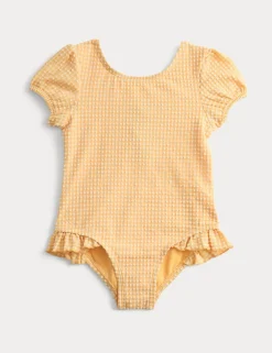 Gingham Swimsuit (2-8 Yrs)