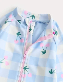 Gingham Swimsuit (2-8 Yrs)