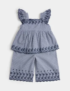 Gingham Top & Bottom Outfit (0-5 Yrs)