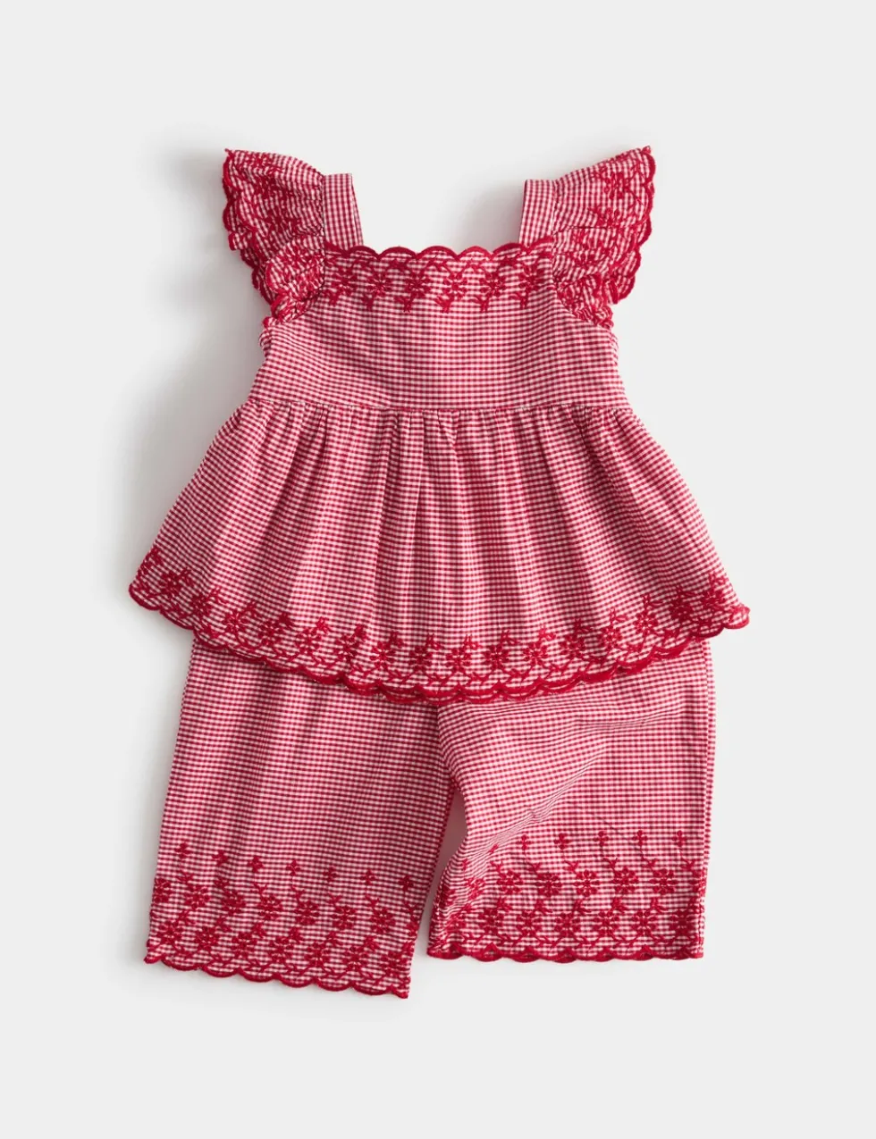 Gingham Top & Bottom Outfit (0-5 Yrs)