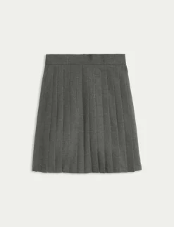 Girls' Easy Dressing Pull On School Skirt (2-16 Yrs)