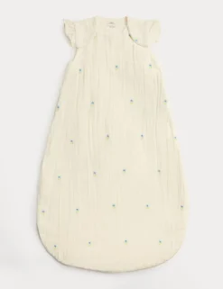 Girls' Floral 1.0 Tog Sleeping Bag (0-3 Yrs)
