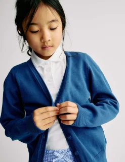 Girls' Gingham School Shorts (3-14 Yrs)