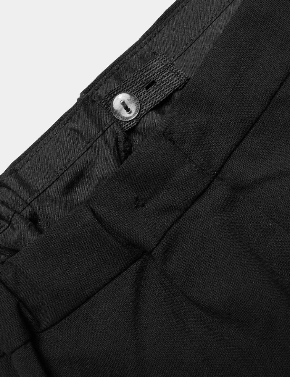 Girls High Waist Skinny School Trousers (9-18 Yrs)