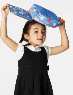 Girls' Jersey Bow School Pinafore (2-12 Yrs)