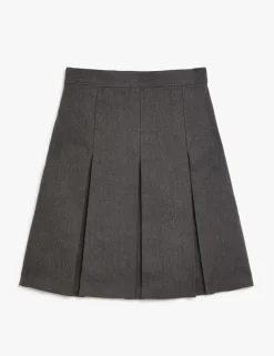Girls' Longer Length School Skirt (2-16 Yrs)