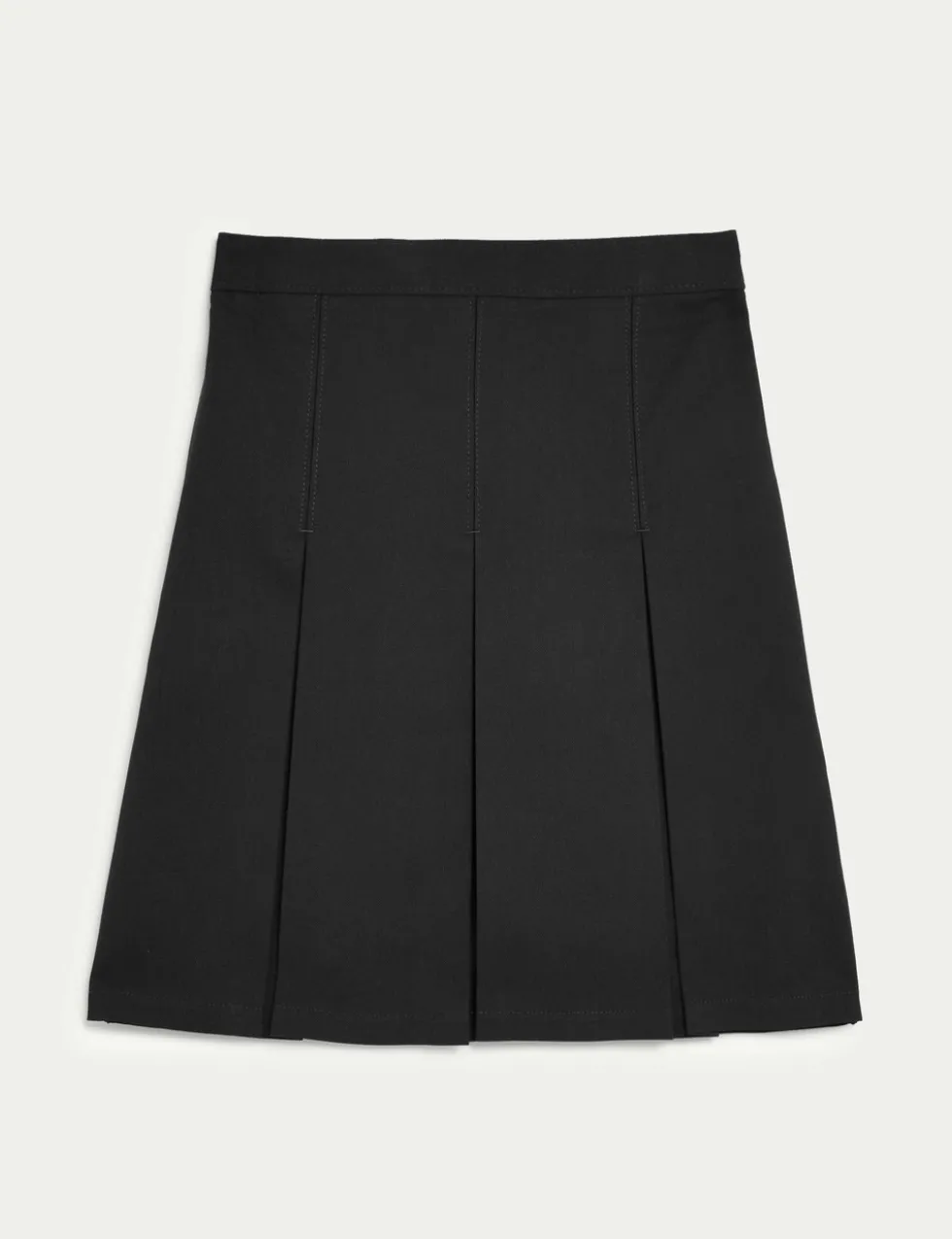 Girls' Permanent Pleats School Skirt (2-16 Yrs)