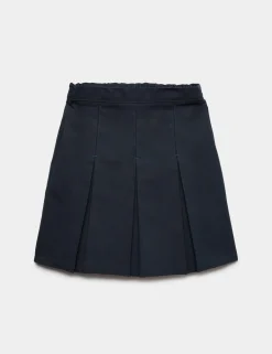 Girls' Permanent Pleats School Skirt (2-16 Yrs)