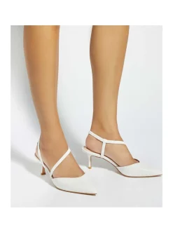 Glitter Stiletto Heel Court Shoes