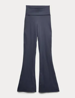 Go Balance Foldover Waist Flared Leggings