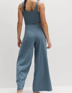 Go Balance High Waisted Palazzo Trousers
