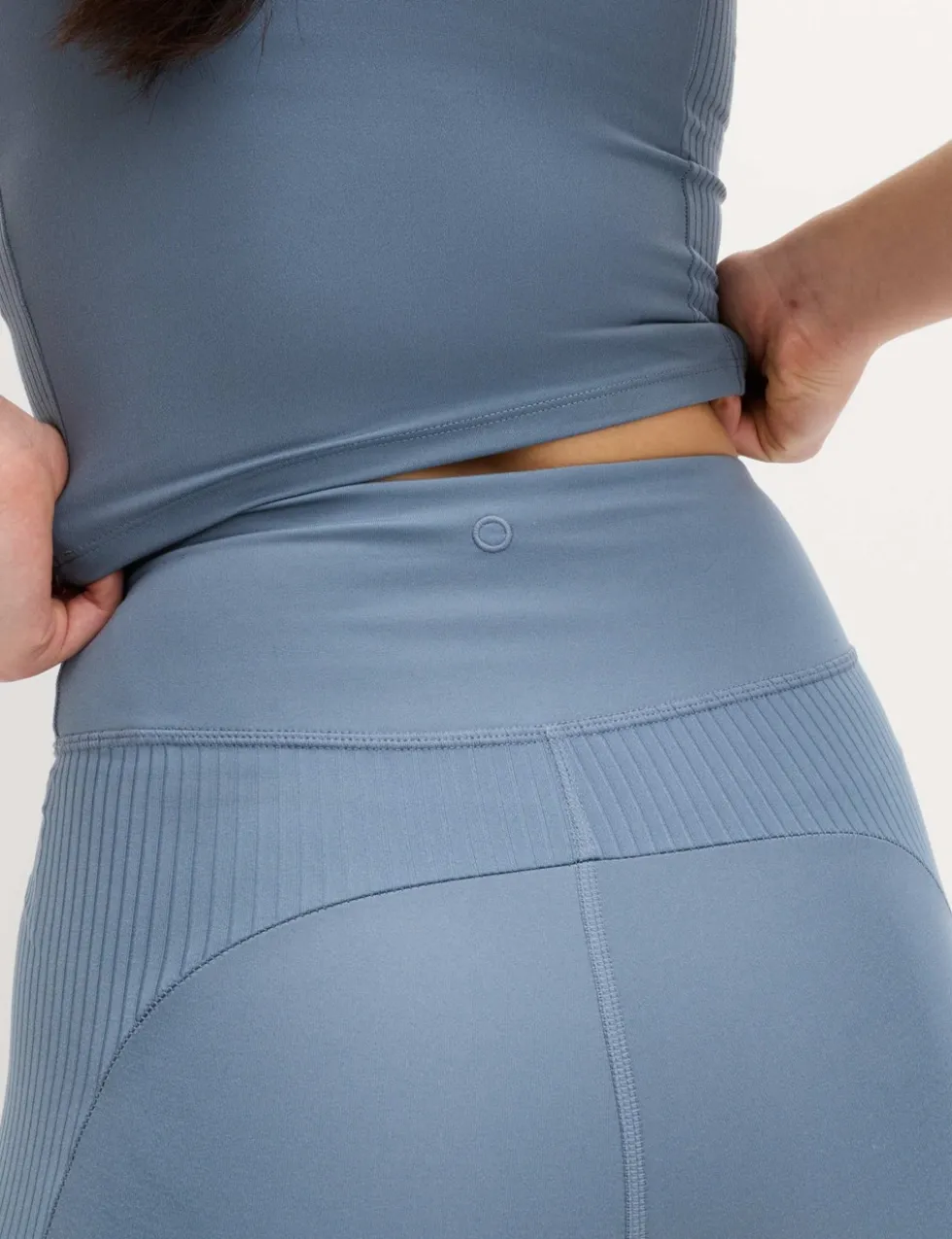 Go Balance Rib Panel High Waist Leggings