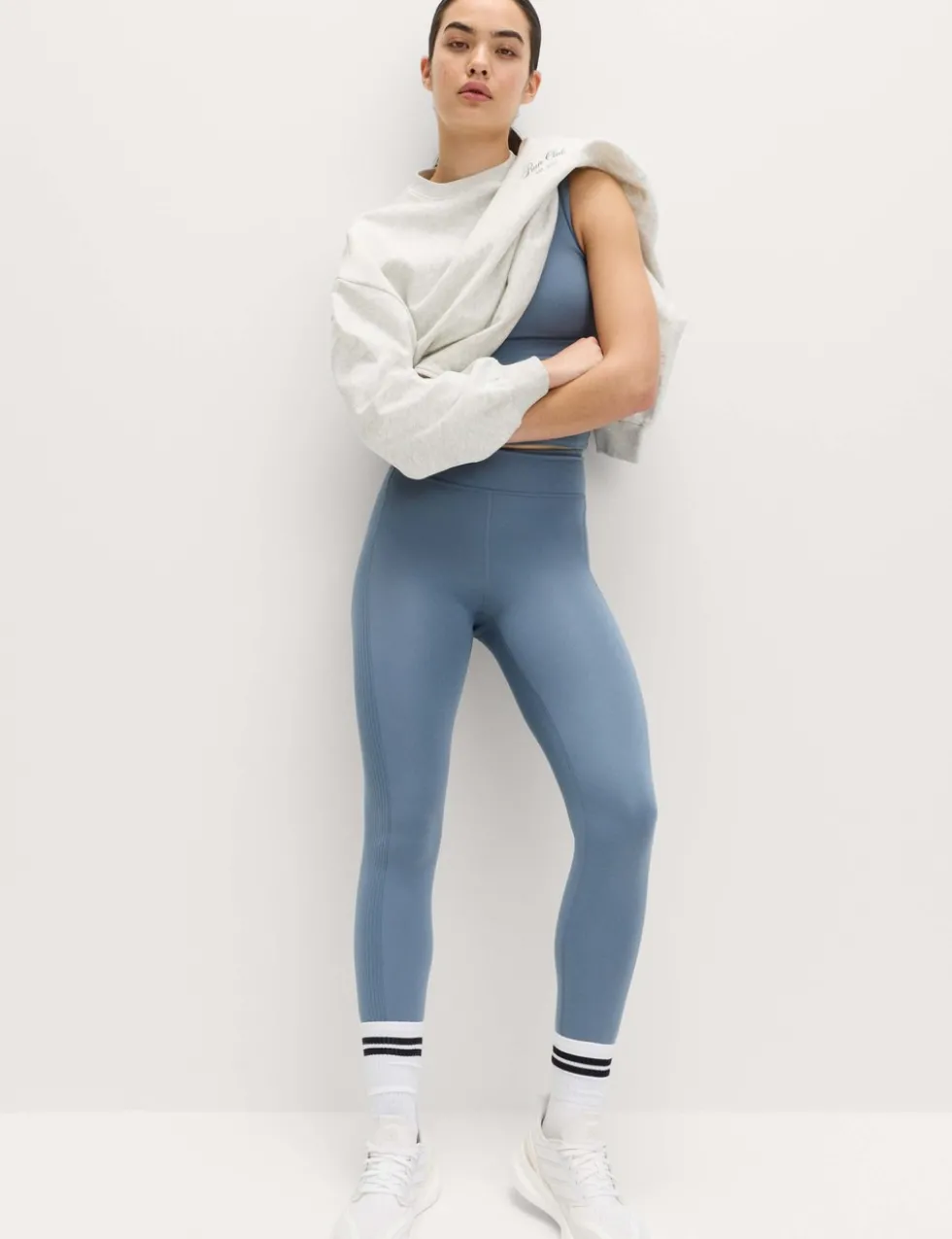 Go Balance Rib Panel High Waist Leggings