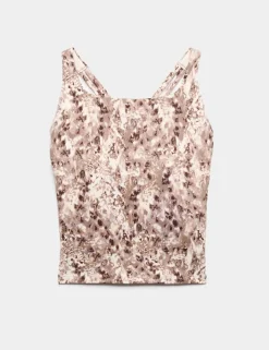 Go Balance Strappy Back Crop Vest Top