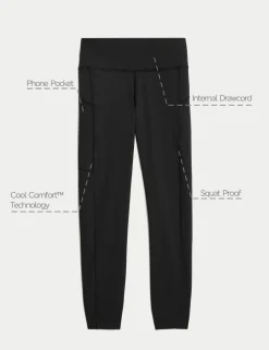 Go Move High Waisted 7/8 Gym Leggings