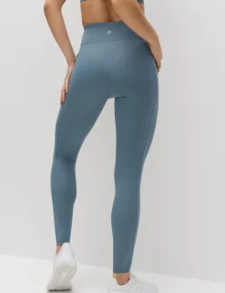 Go Train Laser Cut High Waisted Leggings