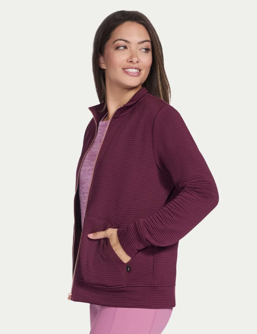 Go Walk Textured Jacket