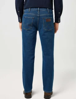Greensboro Straight Fit Cotton Rich Jeans