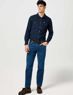 Greensboro Straight Fit Cotton Rich Jeans