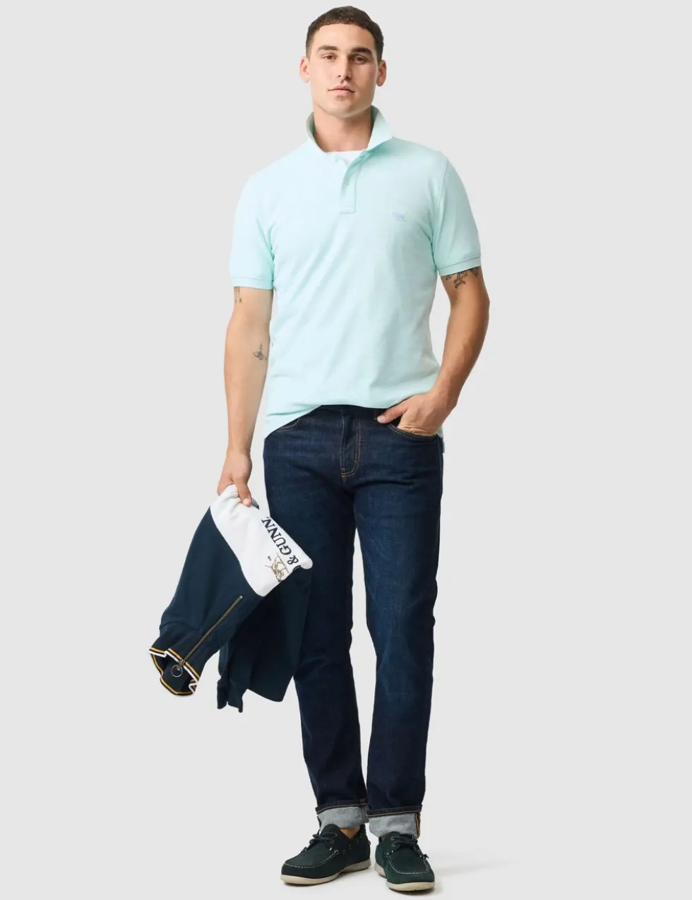 Gunn Slim Fit Pure Cotton Polo Shirt