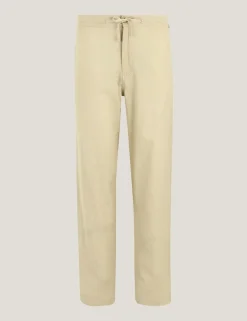 Hadlin Cotton Linen Blend Trousers